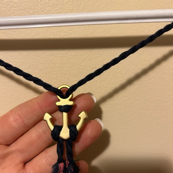 Cute spaghetti strap mini dress with anchor detail - Picture 3 of 4